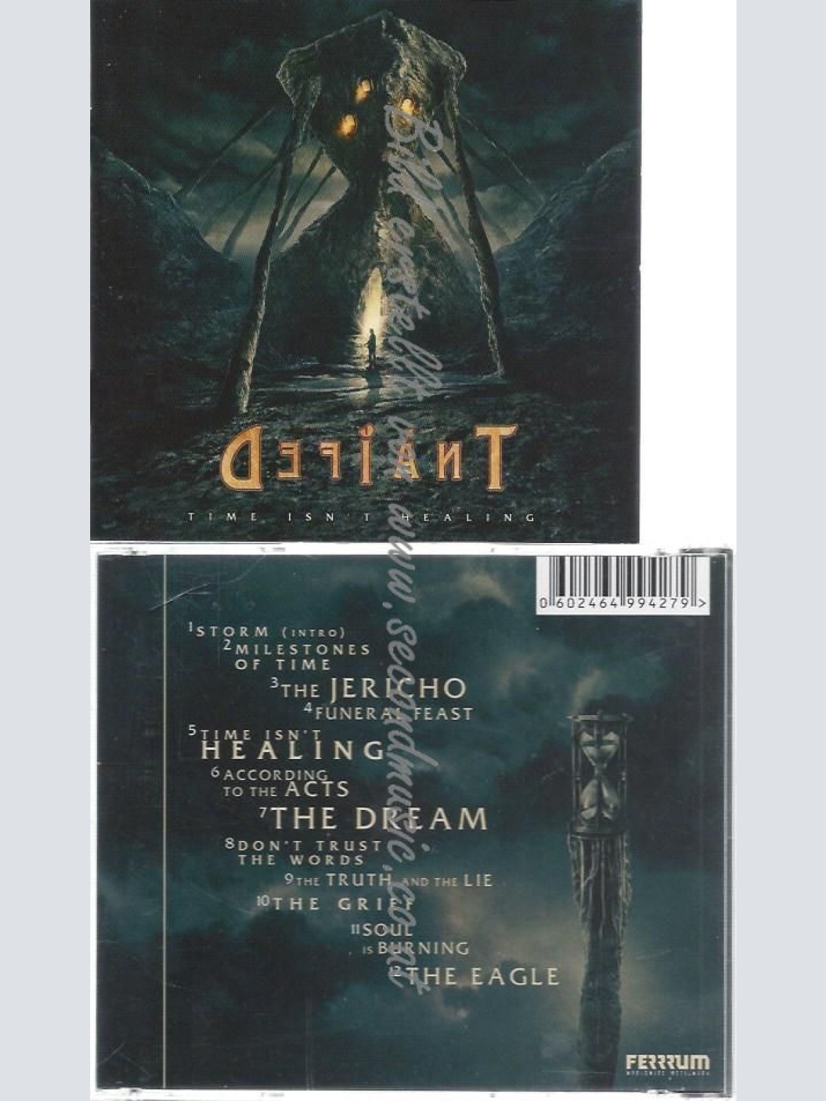 CD--DEFIANT--TIME ISN'T HEALING