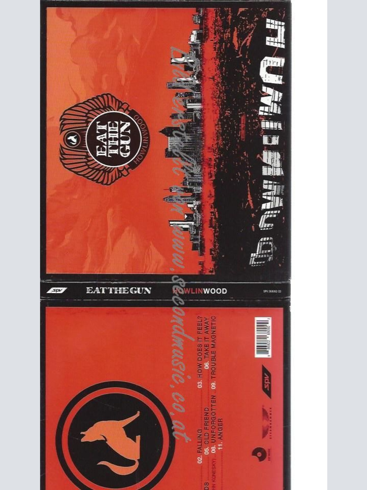 CD--EAT THE GUN--HOWLINWOOD