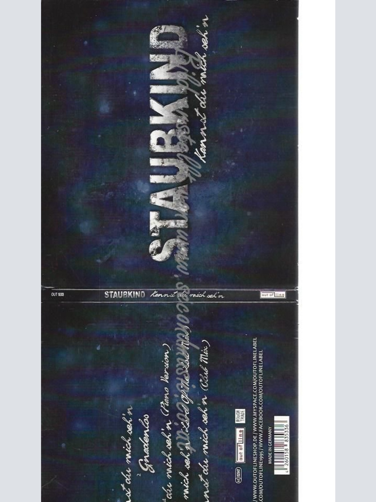 CD--STAUBKIND--KANNST DU MICH SEH'N