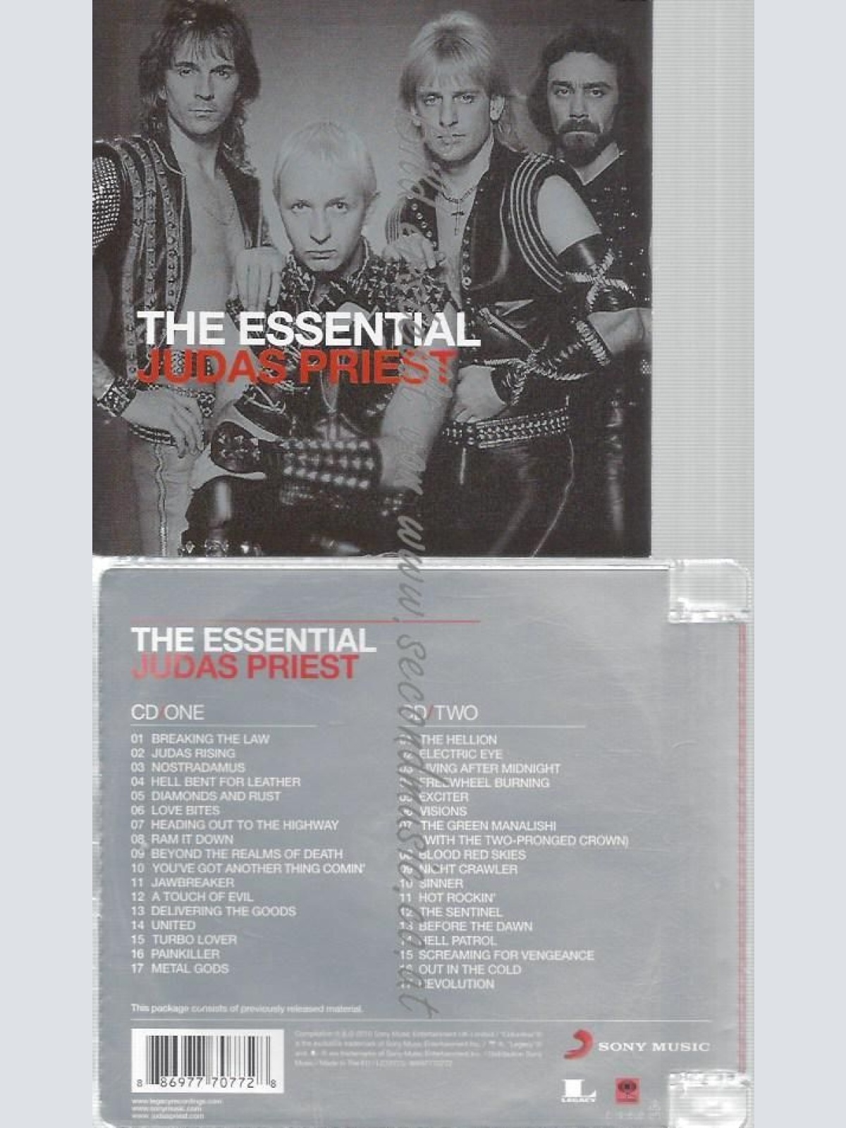 CD--JUDAS PRIEST--THE ESSENTIAL JUDAS PRIEST | DOPPEL-CD