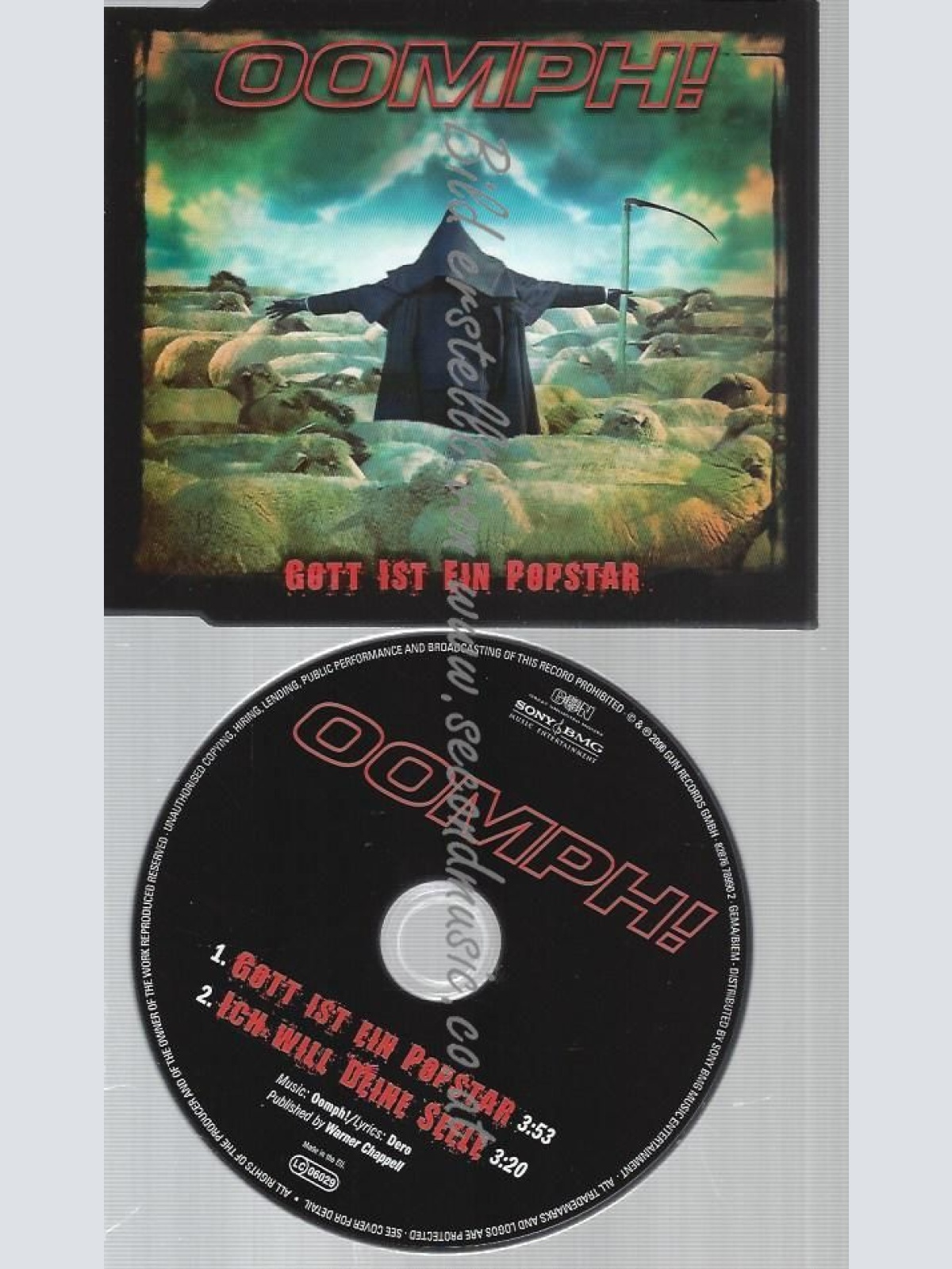 CD--OOMPH!--GOTT IST EIN POPSTAR