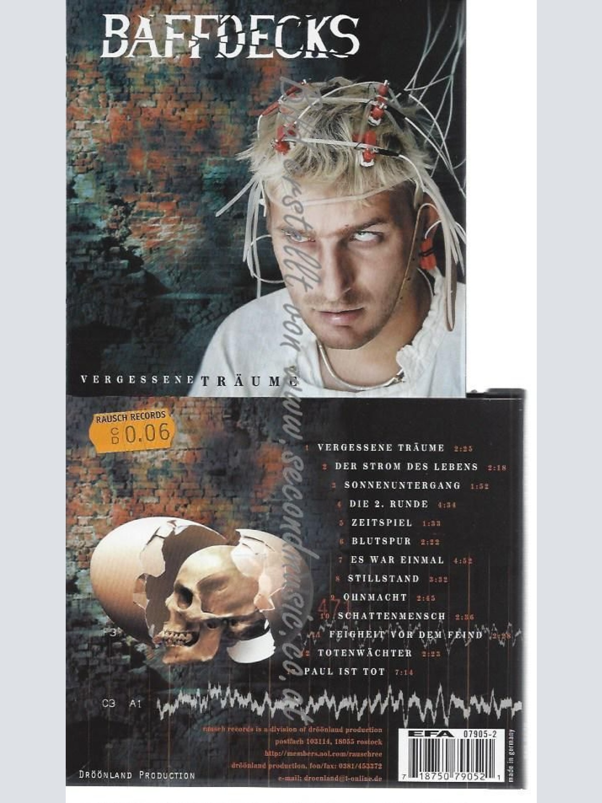 CD--BAFFDECKS--VERGESSENE TRÄUME