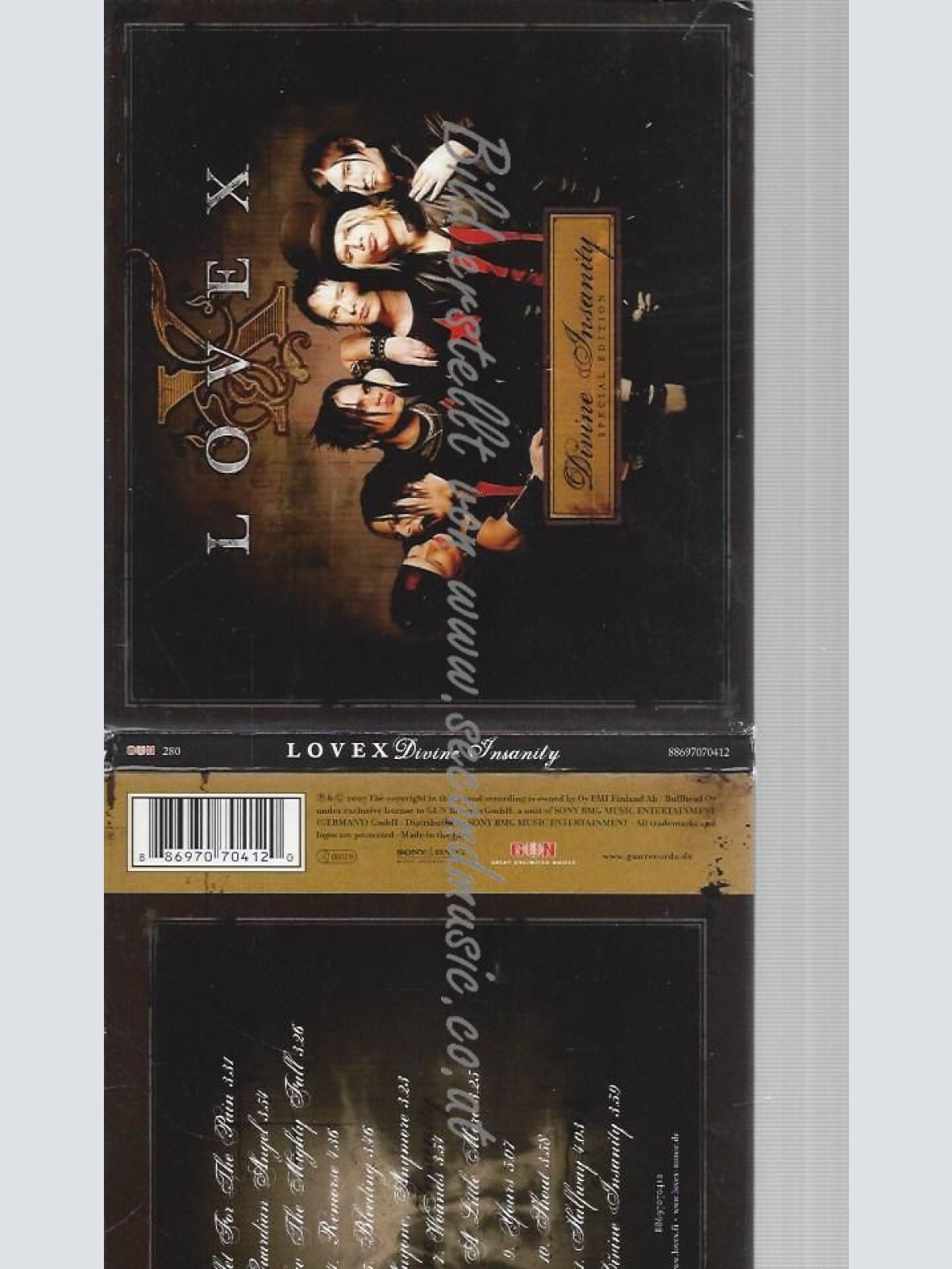 CD--TD.EDITION | LIMITED EDITION/ LOVEX--DIVINE INSANITY