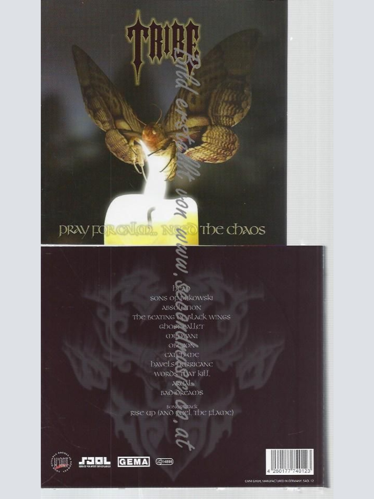 CD--TRIBE--PRAY FOR CALM...NEED THE CHAOS