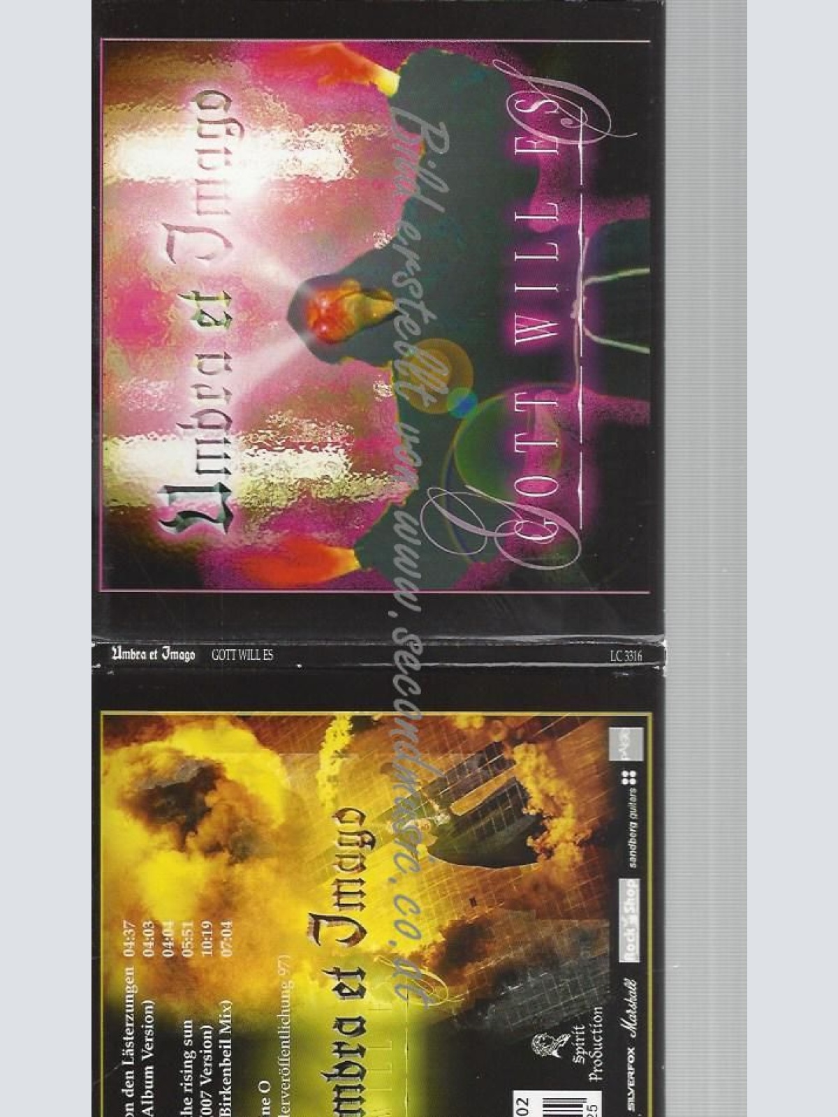 CD--UMBRA ET IMAGO--GOTT WILL ES - EP