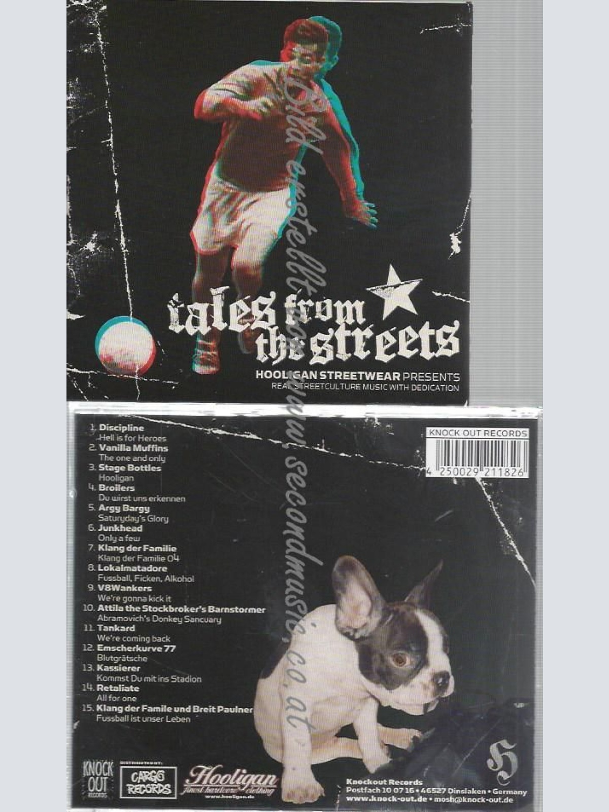 CD--VARIOUS PUNK--TALES FROM THE STREETS