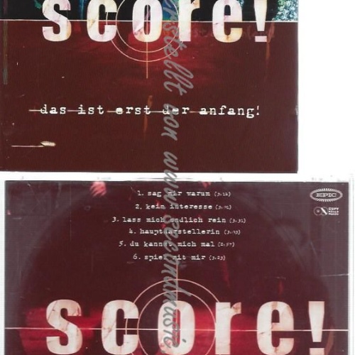 CD--SCORE--DAS IST ERST DER ANFANG