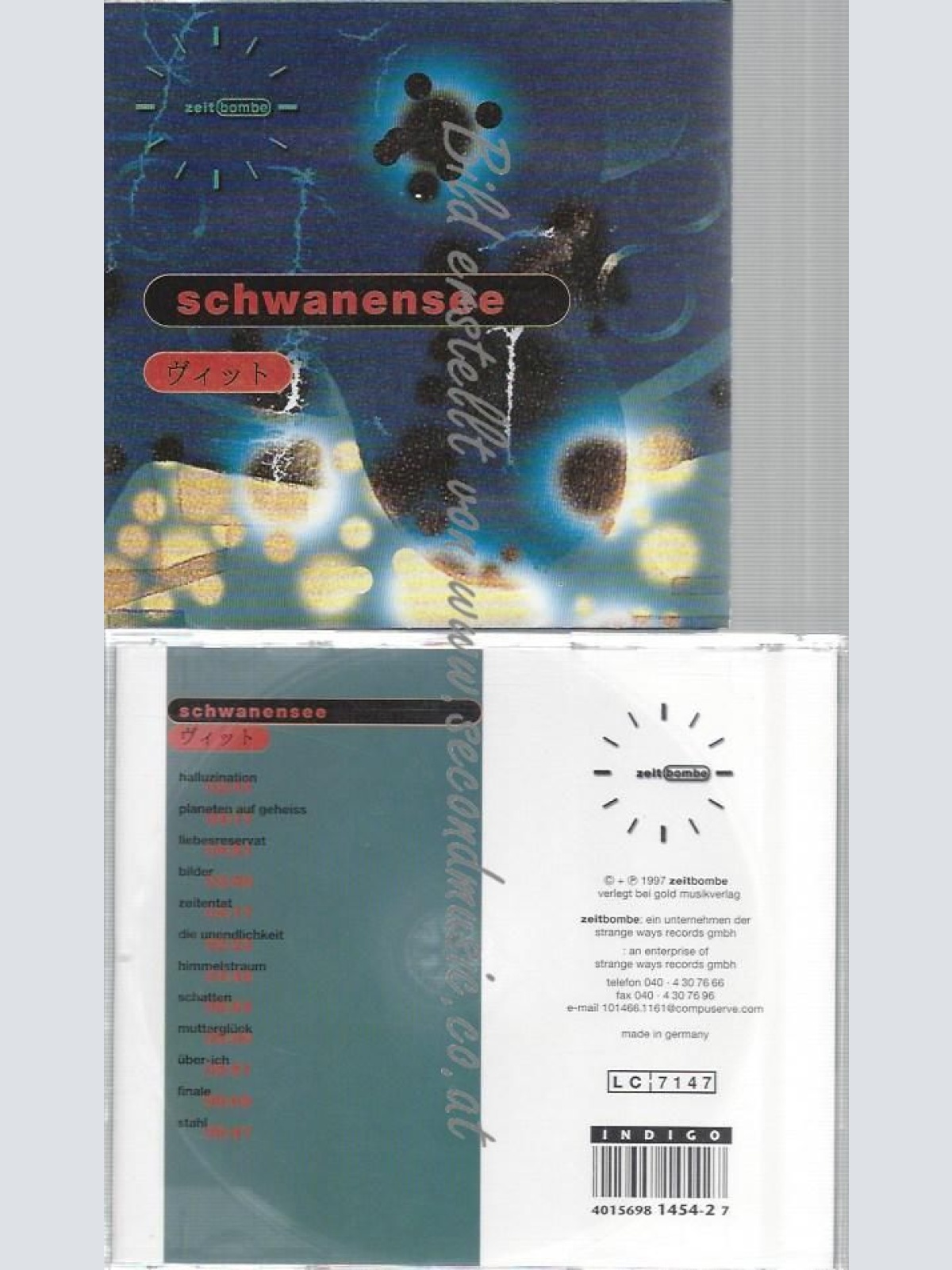 CD--PETER EWALDT UND CHRIS ZENK--SCHWANENSEE