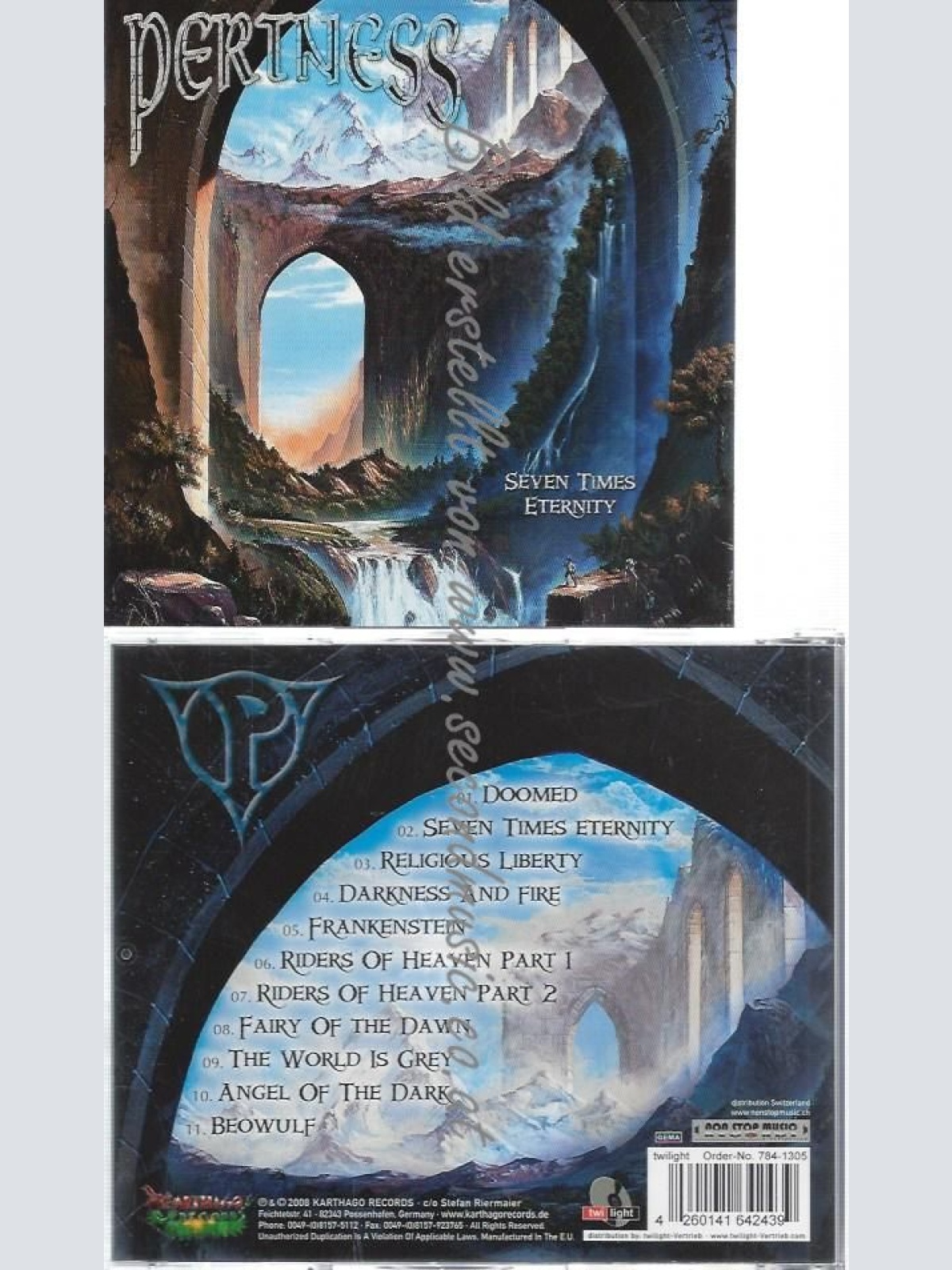 CD--PERTNESS--SEVEN TIMES ETERNITY