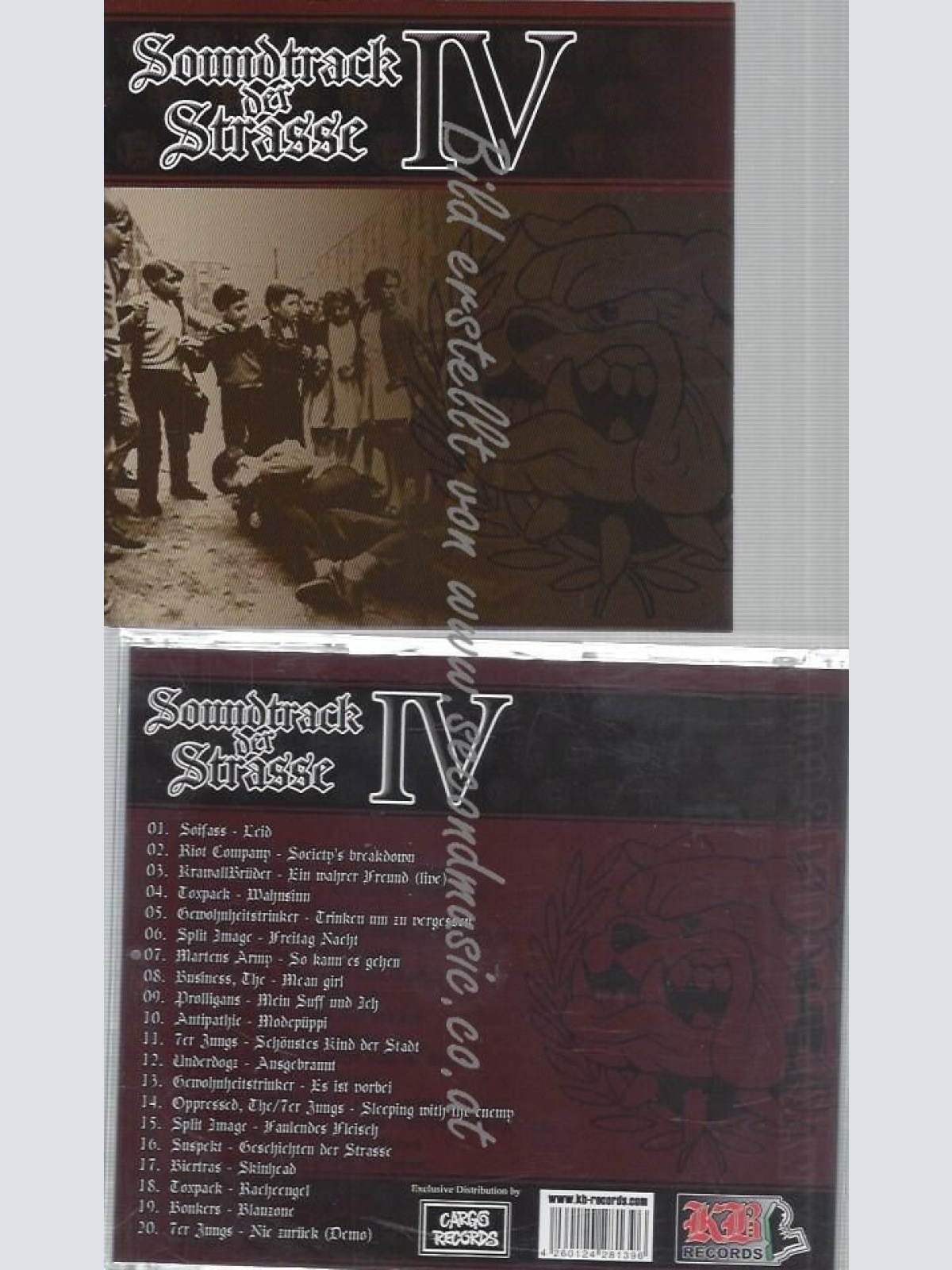 CD--VARIOUS--SOUNDTRACK DER STRASSE-VOL.4