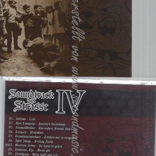 CD--VARIOUS--SOUNDTRACK DER STRASSE-VOL.4