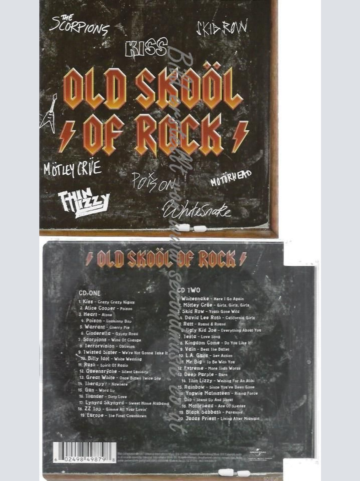 CD--VARIOUS--OLD SKOÖL OF ROCK | DOPPEL-CD