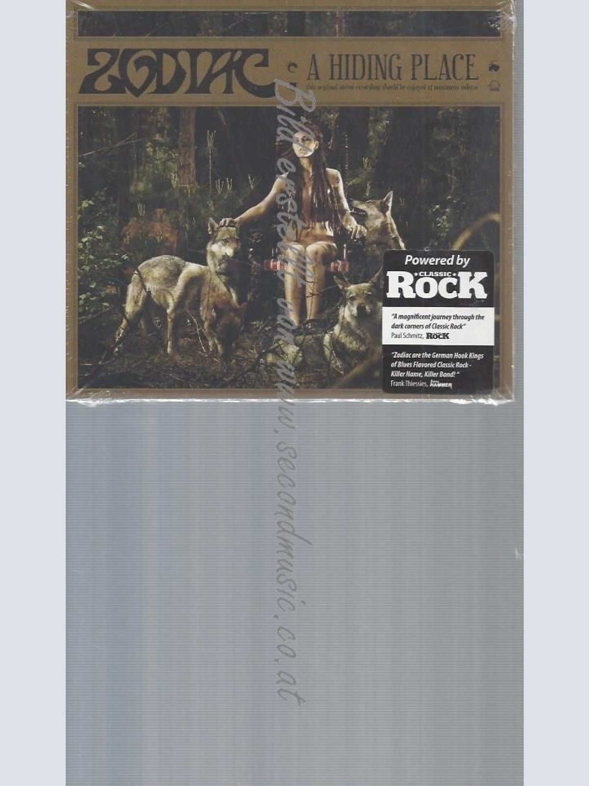 CD--ZODIAC--A HIDING PLACE