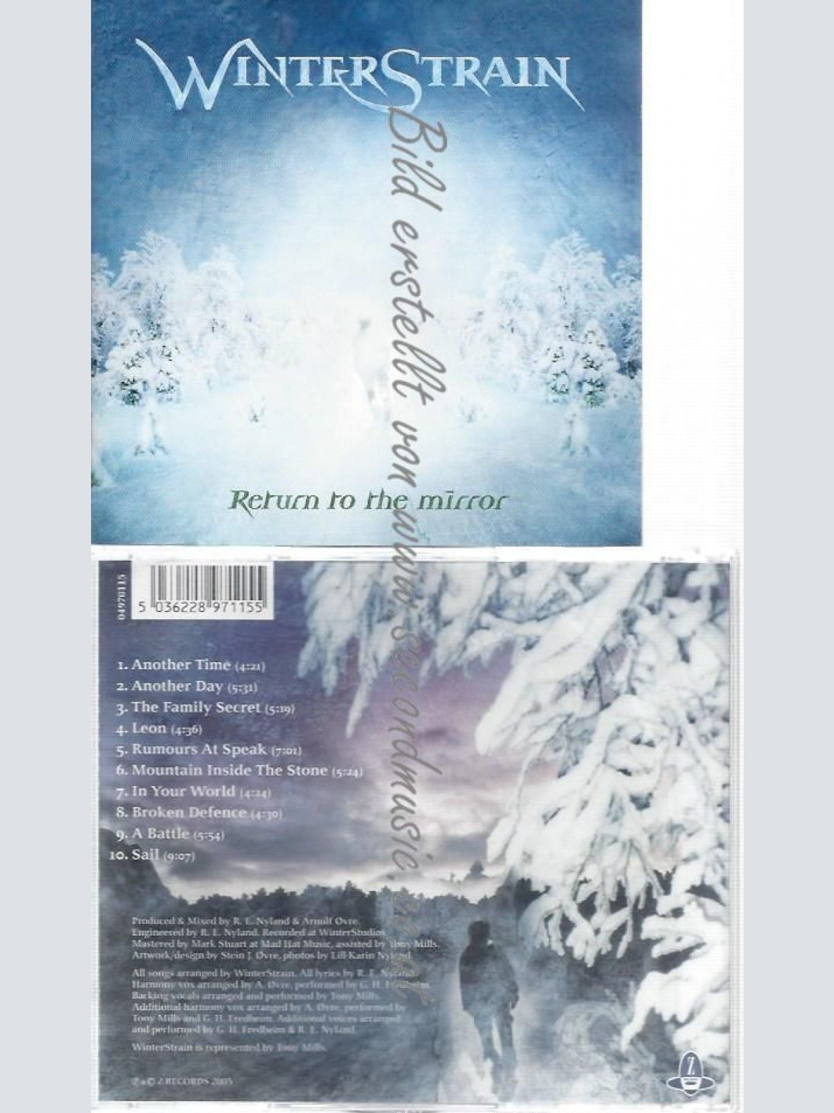 CD--WINTERSTRAIN--RETURN TO THE MIRROR |