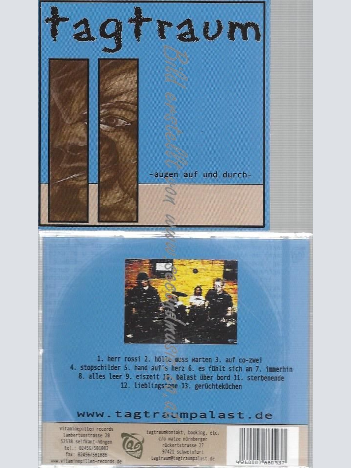 CD--TAGTRAUM--AUGEN AUF UND DURCH