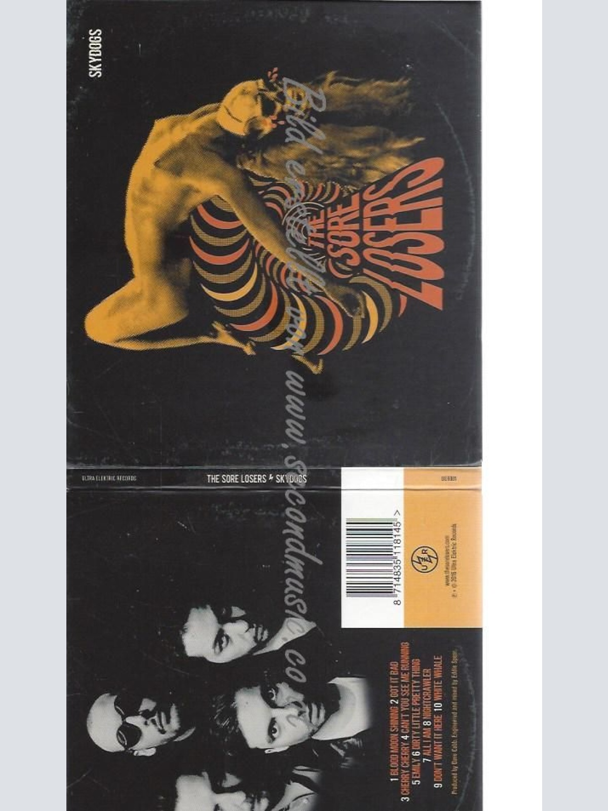 CD--THE SORE LOSERS--SKYDOGS