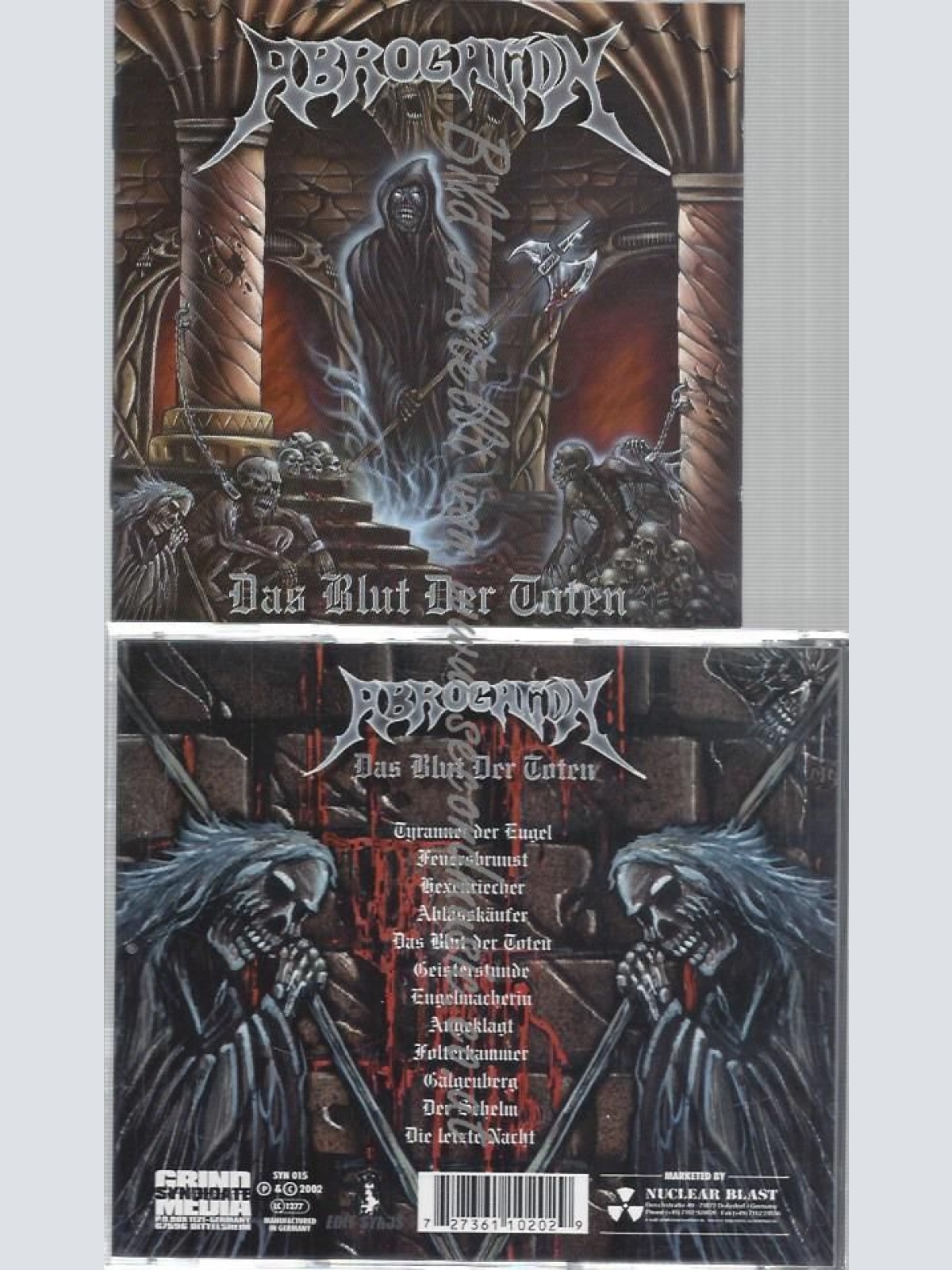 CD--ABROGATION--DAS BLUT DER TOTEN