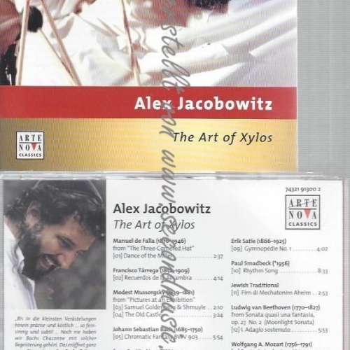 CD--ALEX JACOBOWITZ--THE ART OF XYLOS |