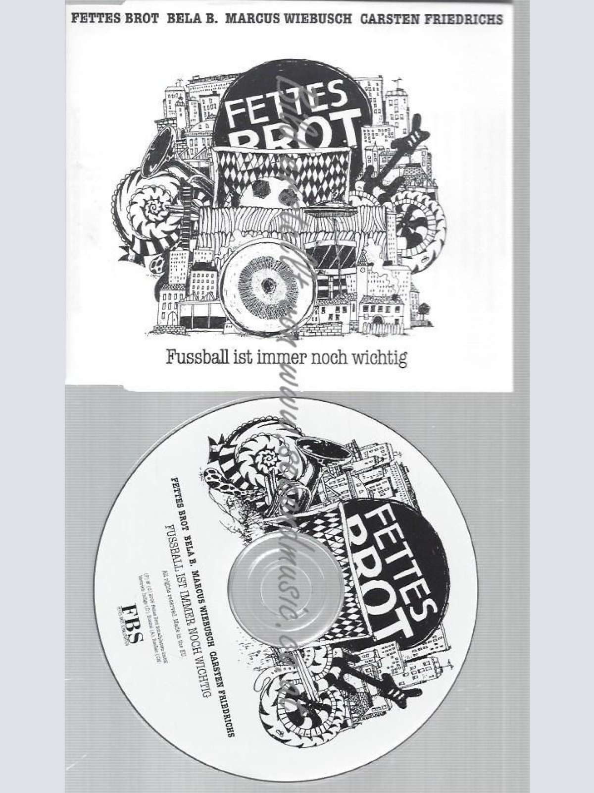 CD--FETTES BROT--FUSSBALL IST IMMER NOCH WICHTIG