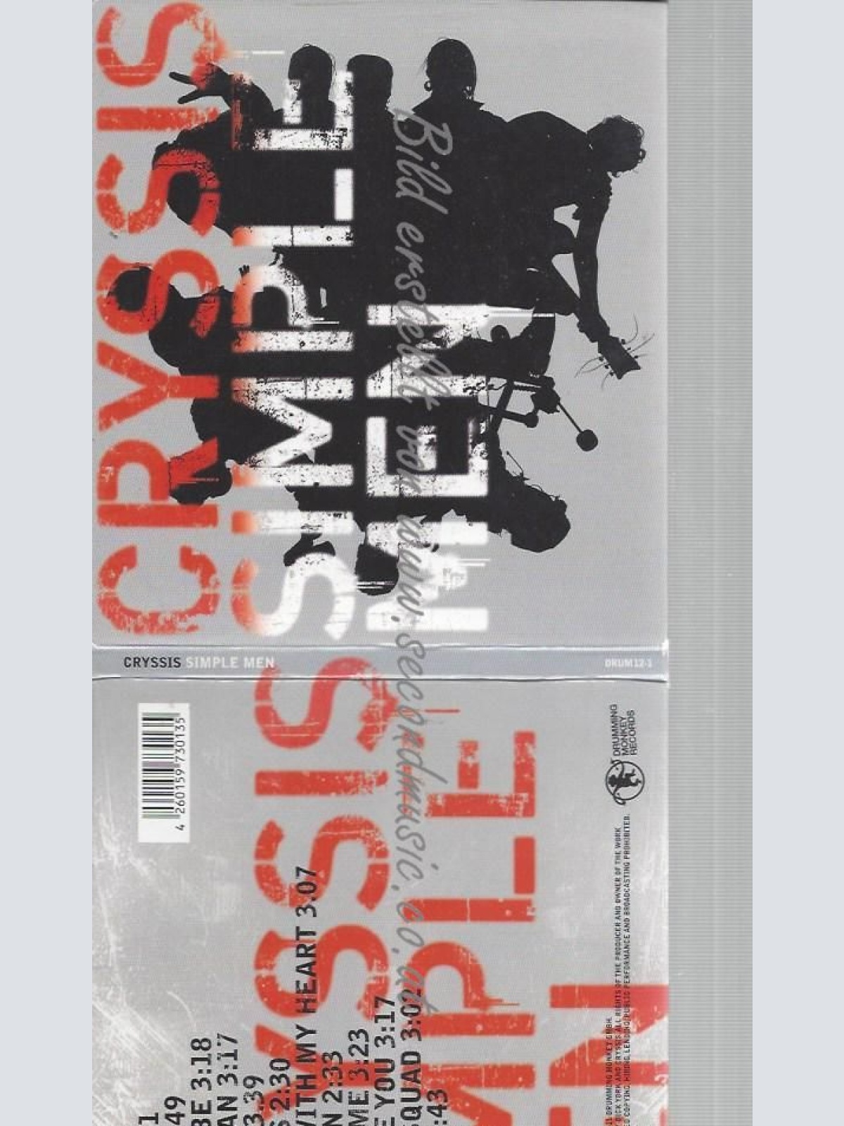 CD--CRYSSIS--SIMPLE MEN