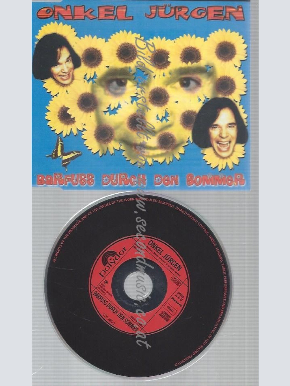 CD--ONKEL JÜRGEN--BARFUSS DURCH DEN SOMMER