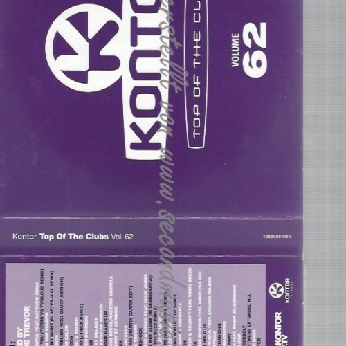 CD--VARIOUS--KONTOR TOP OF THE CLUBS VOL.62 | BOX-SET