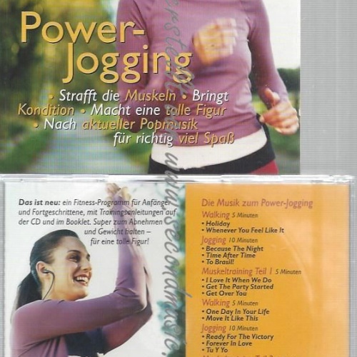CD--VARIOUS--BRIGITTE POWER JOGGING