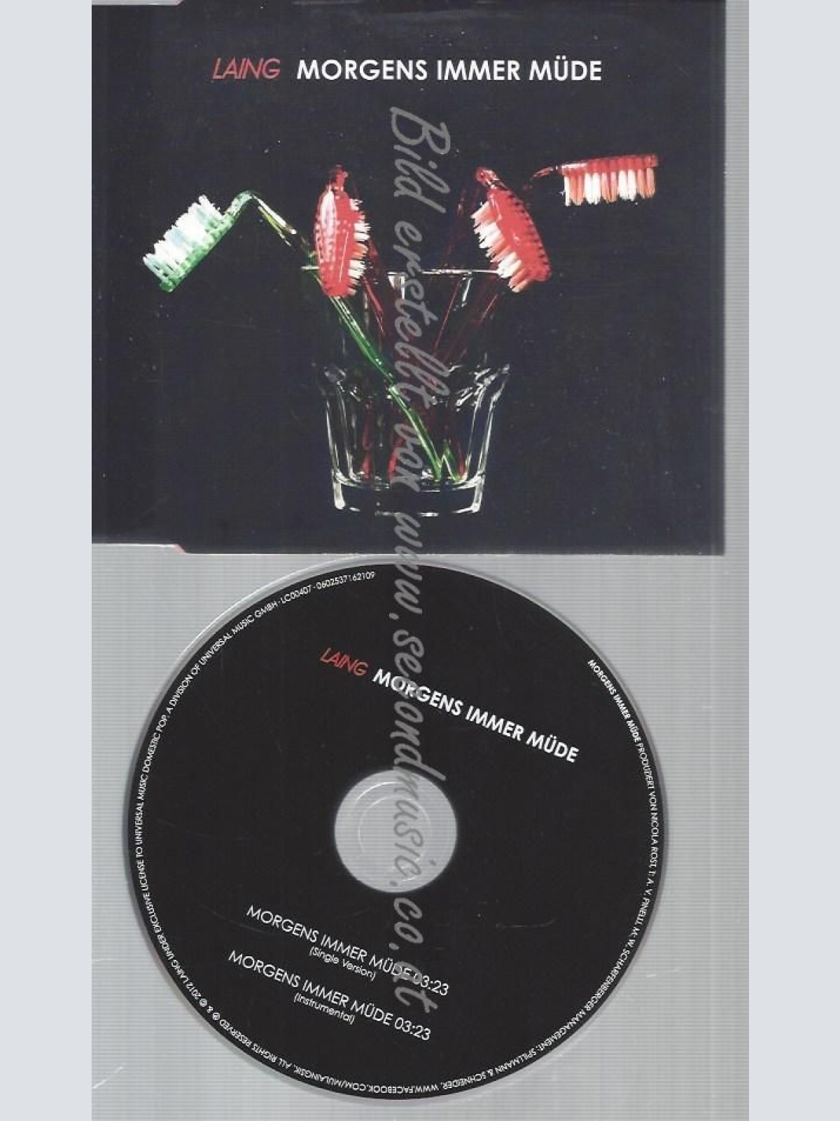 CD--LAING--MORGENS IMMER MÜDE --TRACK-