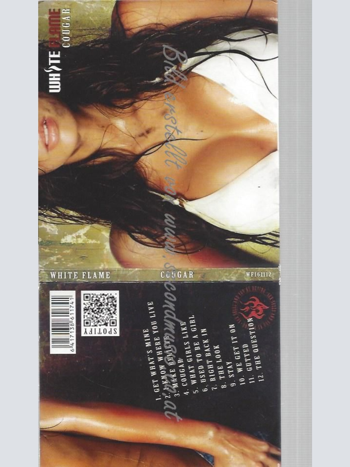 CD--WHITE FLAME--COUGAR