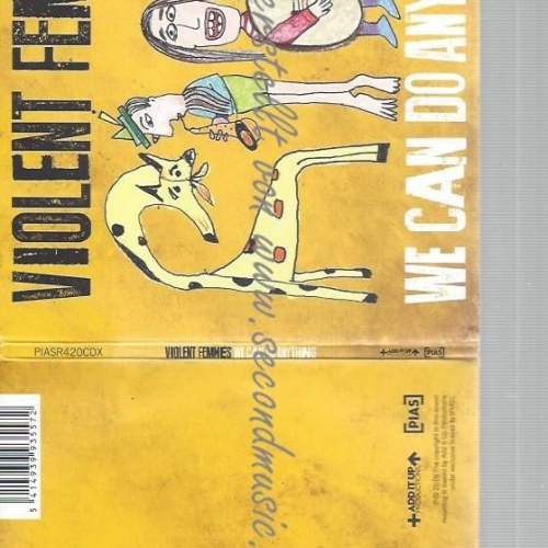 CD--VIOLENT FEMMES--WE CAN DO ANYTHING