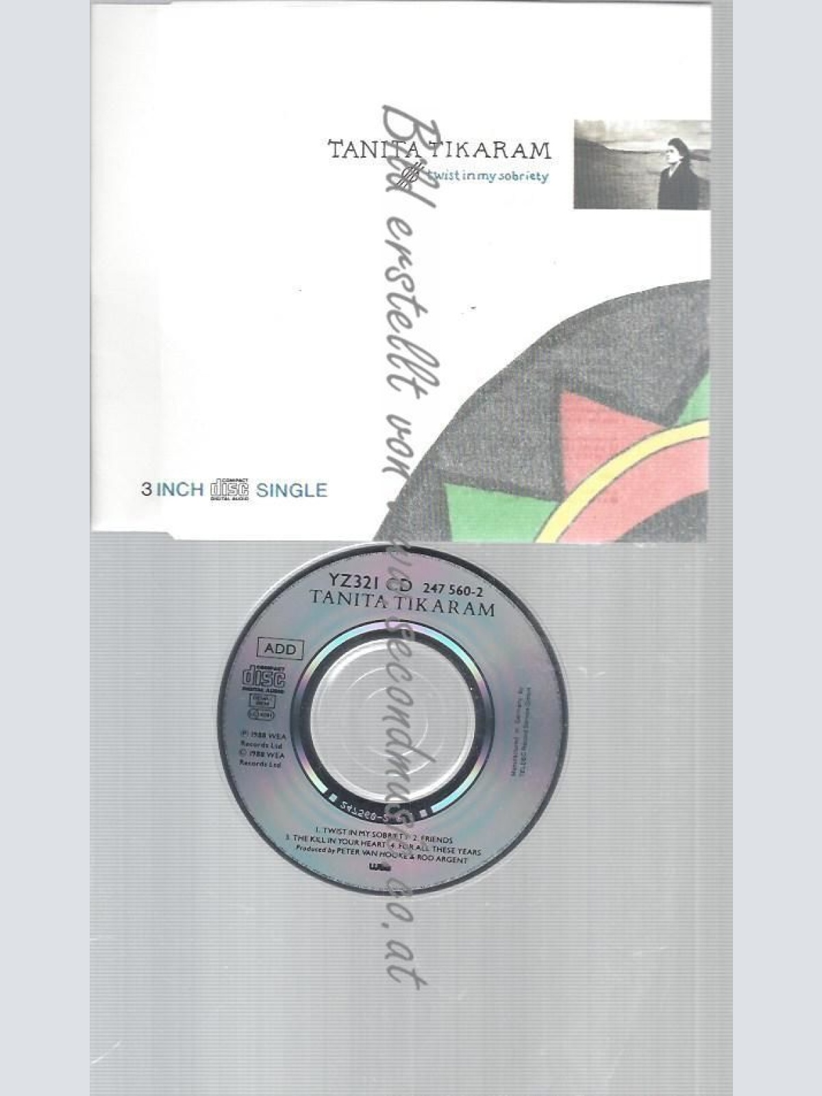 CD--TANITA TIKARAM--TWIST IN MY SOBRIETY -