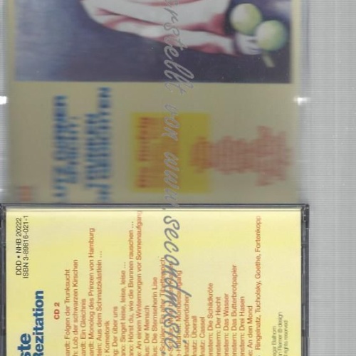 CD--   | AUDIOBOOK/ LUTZ GÖRNER--TRUNKEN VON GEDICHTEN