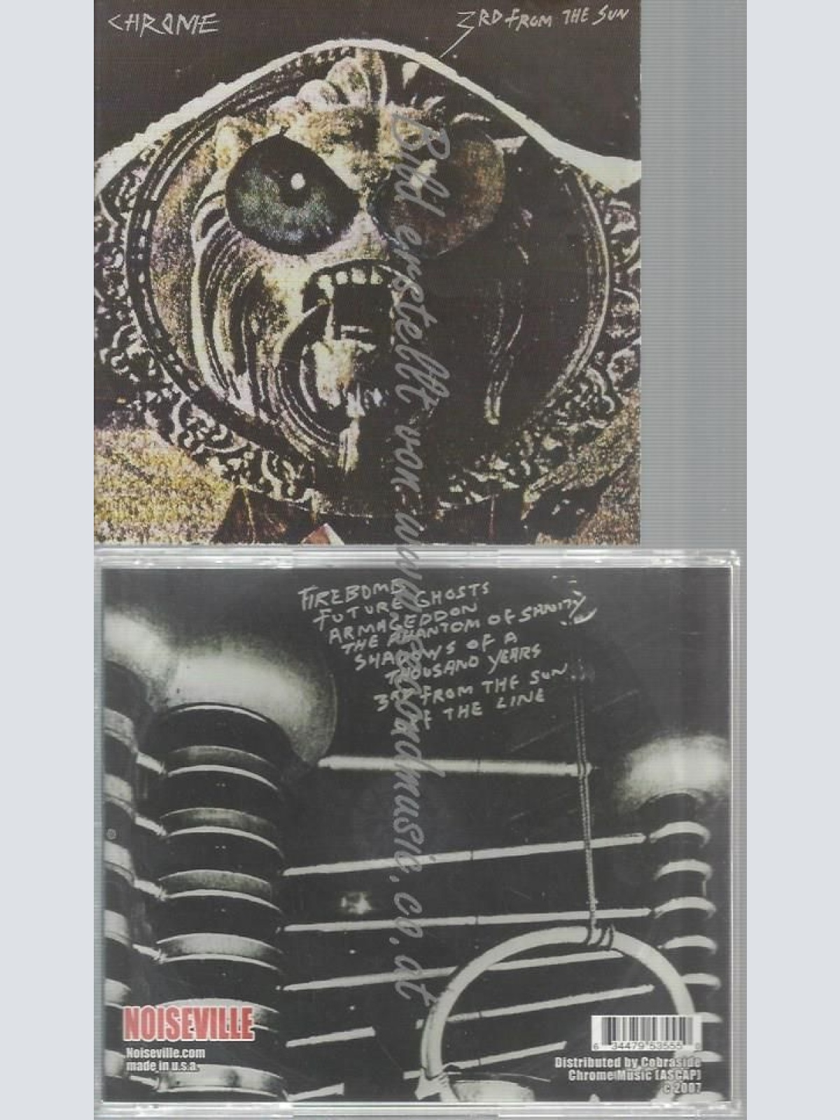 CD--CHROME--3RD FROM THE SUN -BONUS TRACKS-