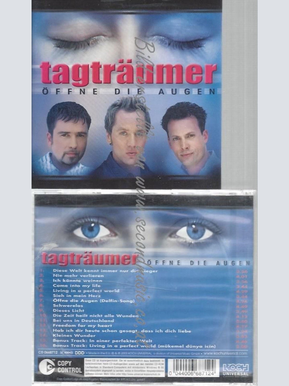 CD--TAGTRÄUMER--ÖFFNE DIE AUGEN