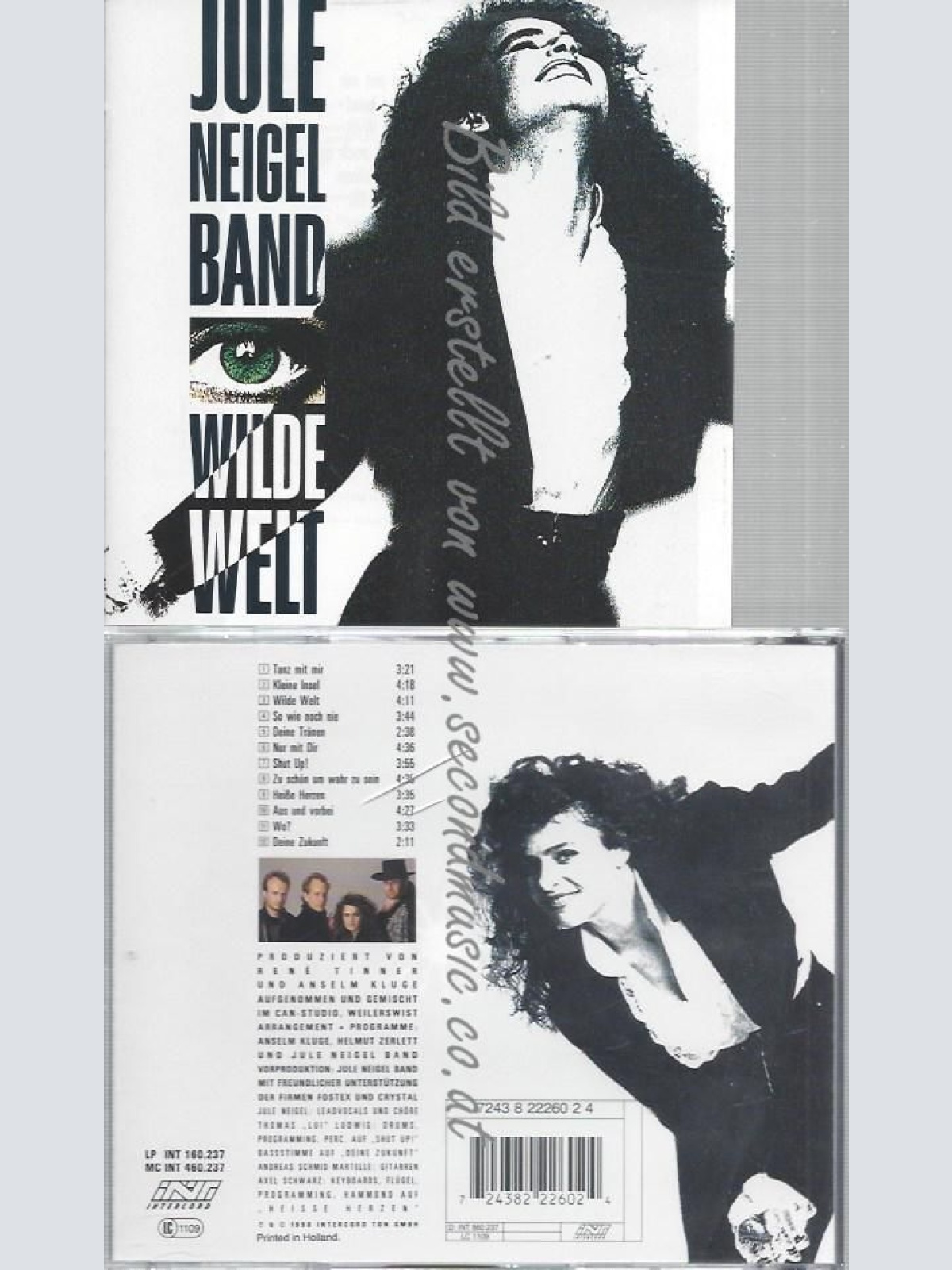 CD--JULE NEIGEL BAND--WILDE WELT