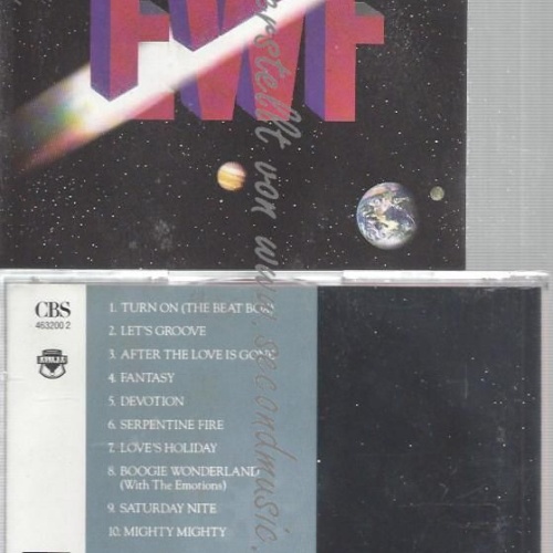 CD--WIND & FIRE EARTH--BEST OF VOL.2