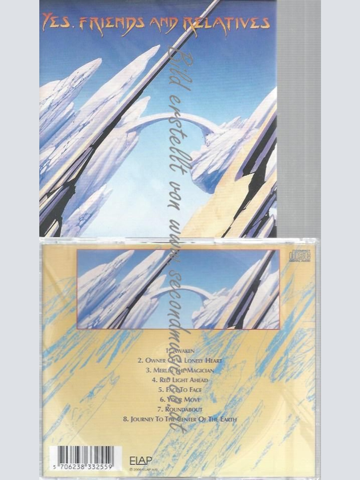 CD--YES--FRIENDS AND RELATIVES