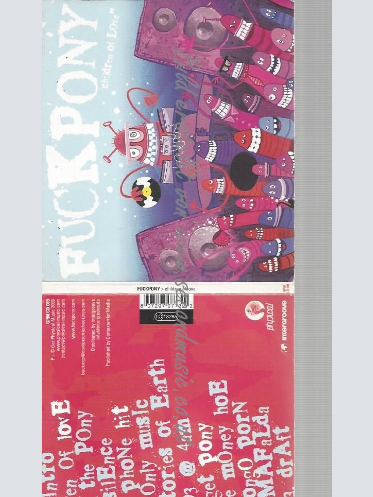 CD--FUCKPONY--CHILDREN OF LOVE