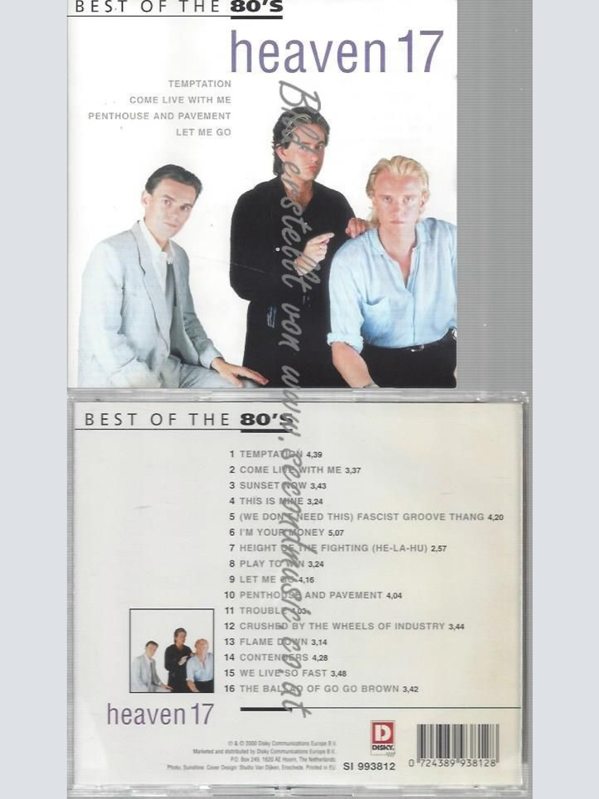 CD--HEAVEN 17 --BEST OF 'S
