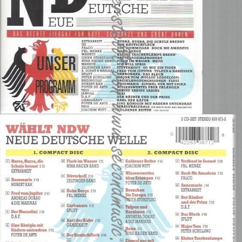 CD--RHEINGOLD UND HUBERT KAH--WÄHLT NDW | DOPPEL-CD