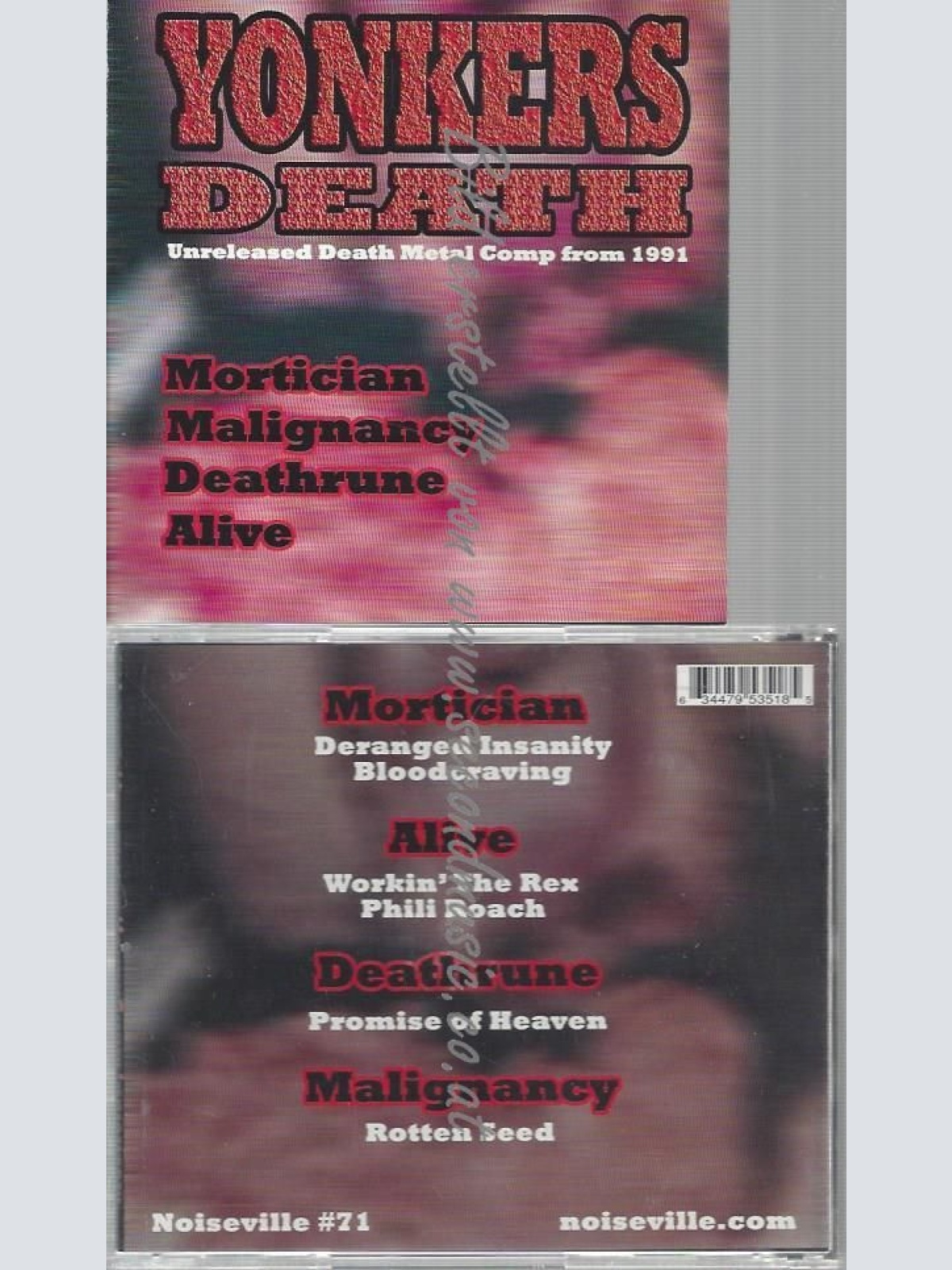 CD--MALIGNANCY, MORTICIAN, ETC.--YONKERS DEATH