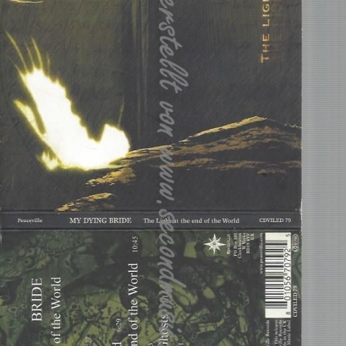CD--MY DYING BRIDE--THE LIGHT AT THE END OF THE WORLD