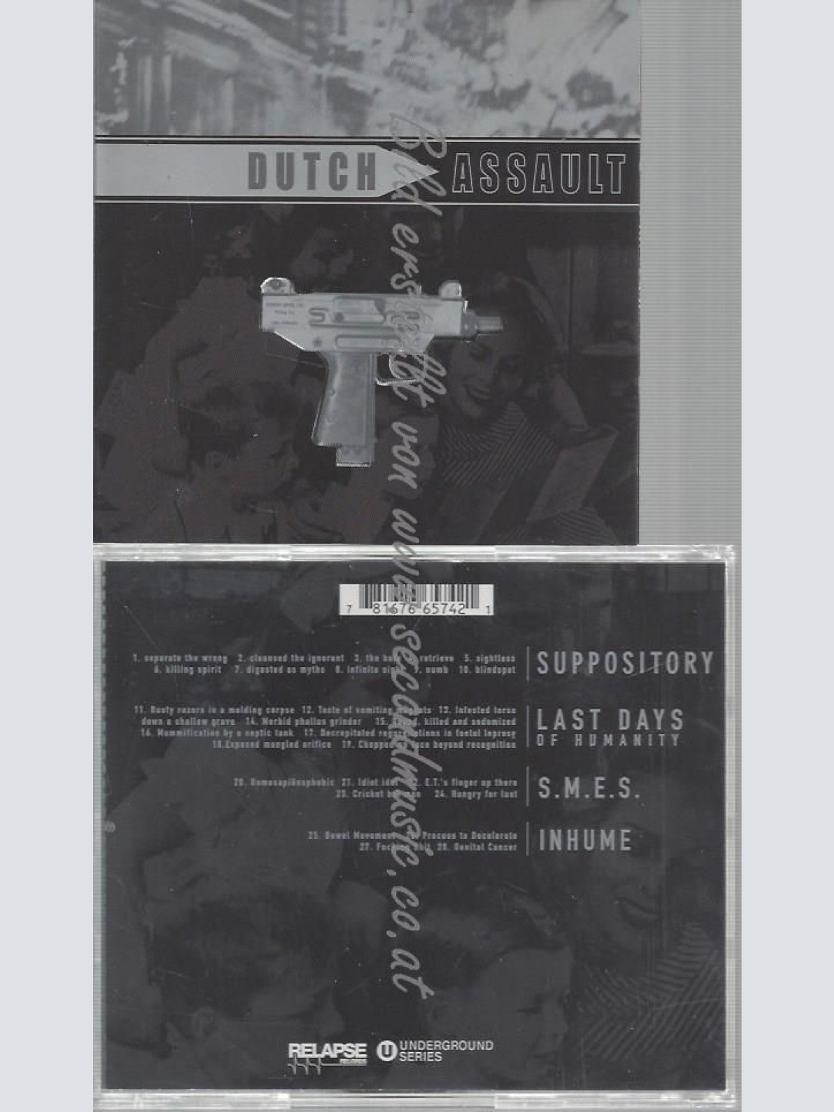 CD--VARIOUS [RELAPSE RECORDS]--DUTCH ASSAULT