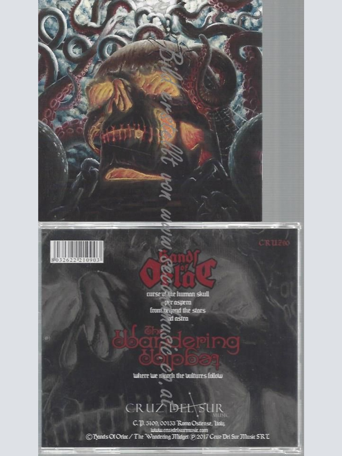 CD--HANDS OF ORLAC UND WANDERING MIDGET,THE--SPLIT