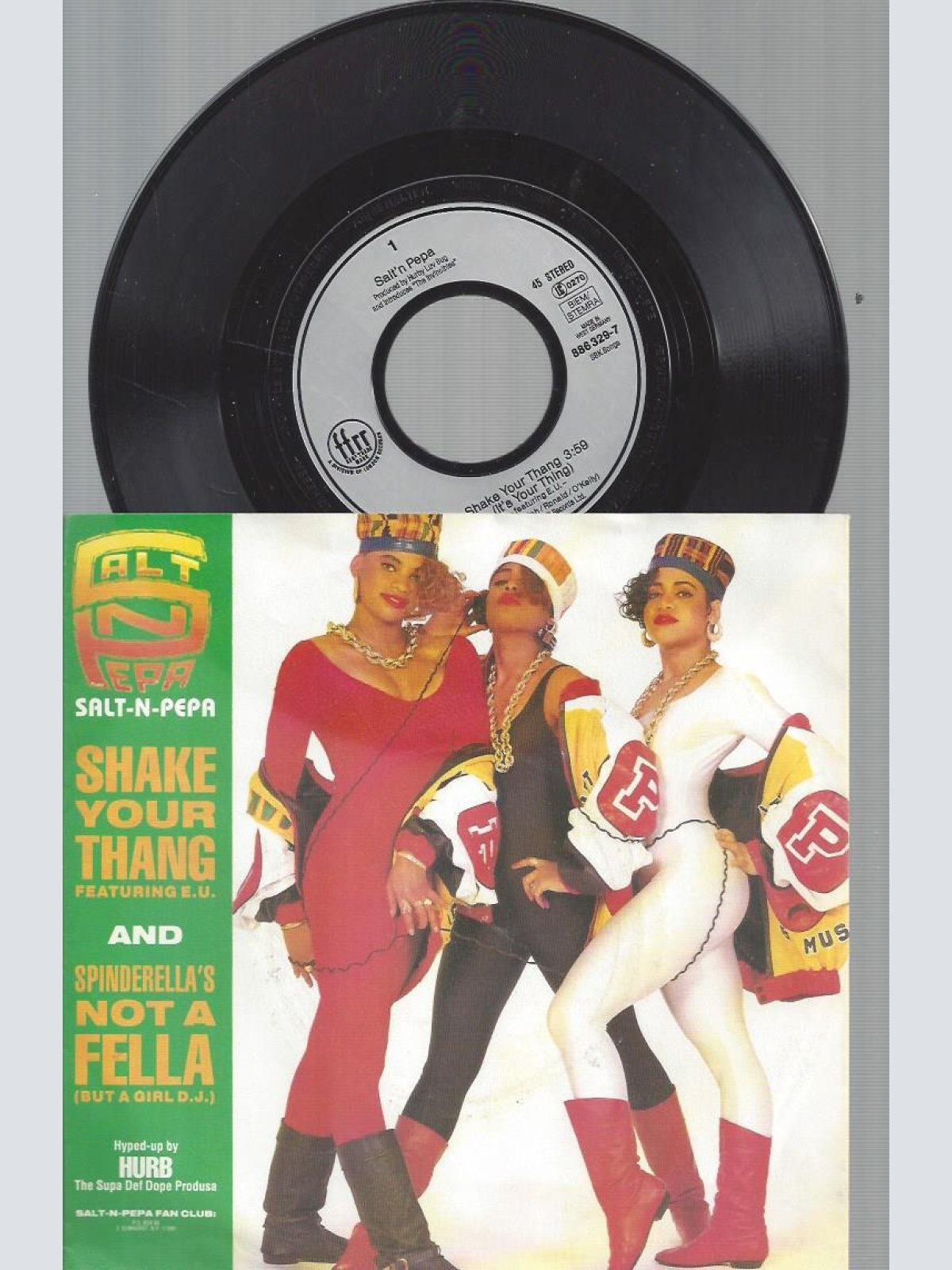 7" SALT N PEPA SHAKE YOUR THANG