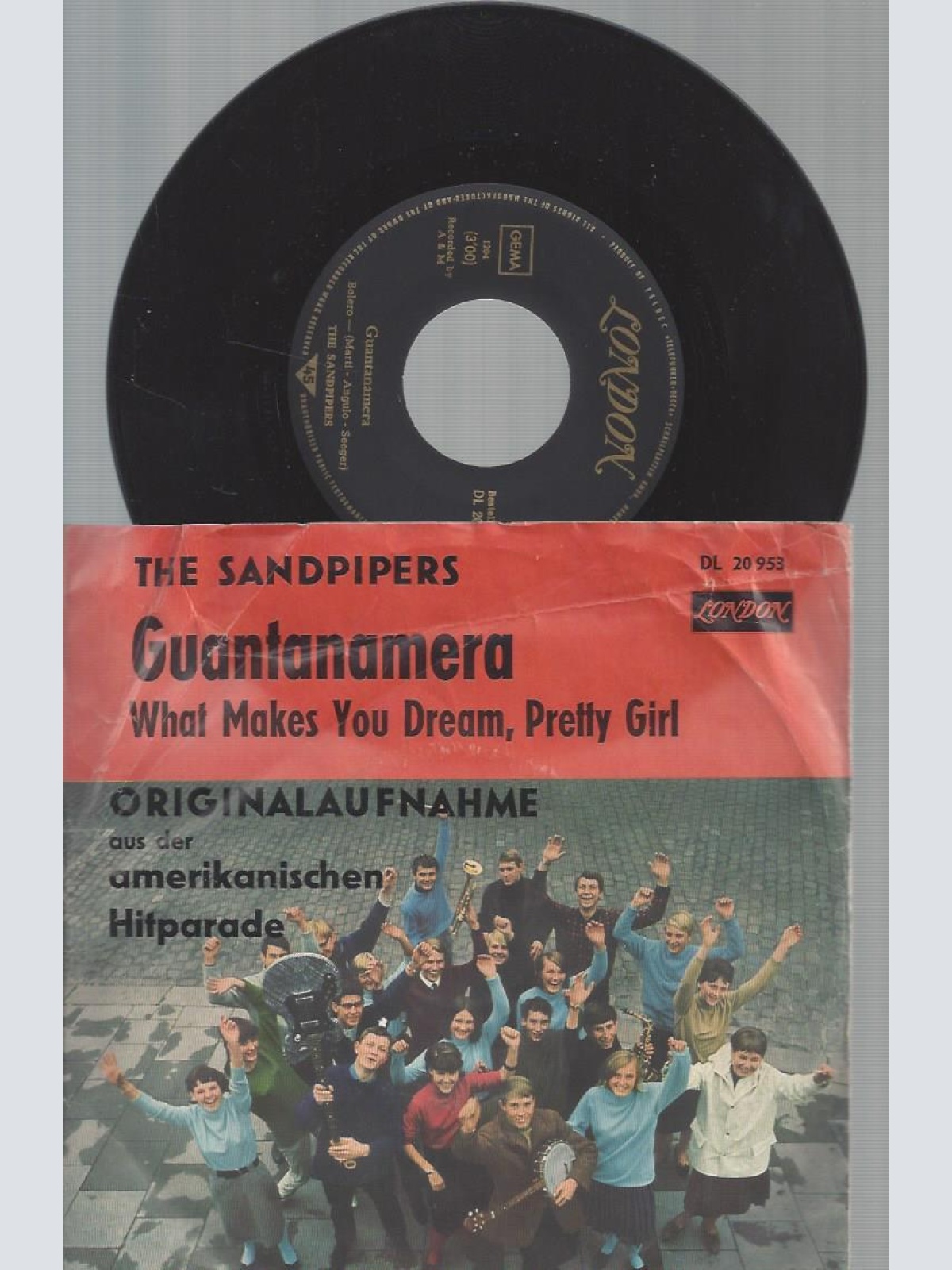 7" THE SANDPIPERS GUANTANAMERA