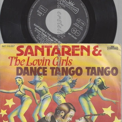 7"  SANTAREN & THE LOVIN GIRLS DANCE TANGO TANGO