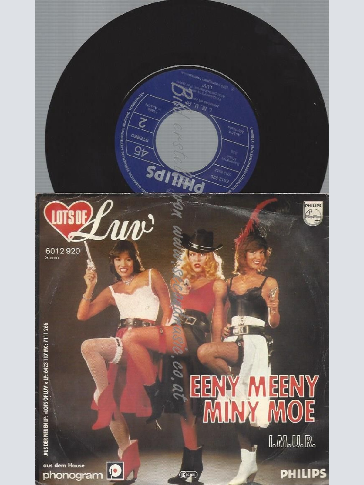 7"   Luv' – Eeny Meeny Miny Moe  / AUSTRO MECHANA