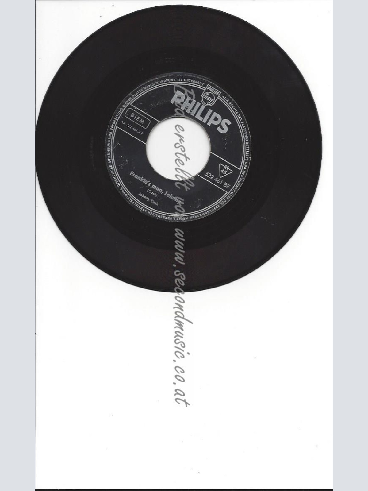 7"  Johnny Horton, Johnny Cash  The Battle Of New Orleans