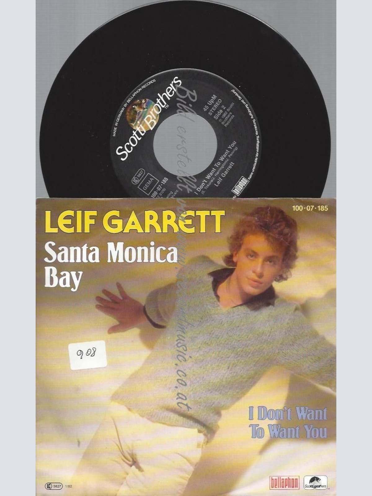 7"  Leif Garrett – Santa Monica Bay